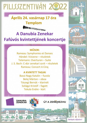 A Danubia Zenekar - Fafúvós kvintettjének koncertje