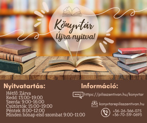 Újra látogatható a Községi Könyvtár