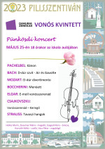 Pünkösdi koncert a Danubia Vonós Kvintettjével