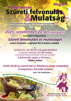 Szüreti felvonulás és mulatság