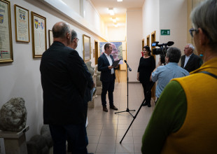 Varga Csaba emléktábla-avatás és festményleleplezés - 2025. október 28.