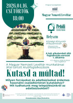 Kutasd  múltad! - Klubfoglalkozás a könyvtárban