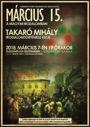 ELMARAD!! - Takaró Mihály előadása:  Március 15-e a magyar irodalomban