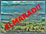 ELMARAD! - Takaró Mihály irodalmi estje - Felvidék és Kárpátalja irodalma 1920 után