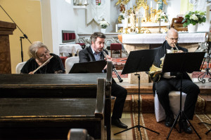 A Danubia zenekar koncertje a templomban