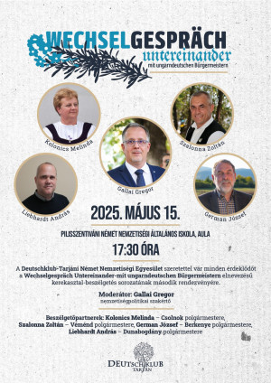 Kerekasztal-beszélgetés német nemzetiségi polgármesterekkel – országos rendezvénysorozat Pilisszentivánon! 