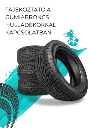 A MOHU MOL Hulladékgazdálkodási Zrt. tájékoztatója a gumiabroncs hulladékok leadásával kapcsolatban 