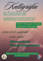 Kalligráfia - Előadás és mini workshop a könyvtárban