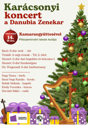 Karácsonyi Koncert a Danubia Kamaraegyüttesével