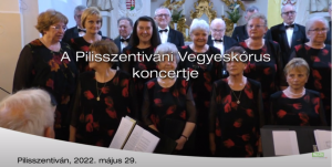 A vegyeskórus koncertezett a templomban - VIDEÓ