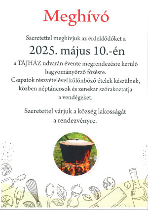 Hagyományőrző főzés