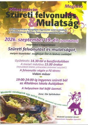 Szüreti felvonulás és mulatság