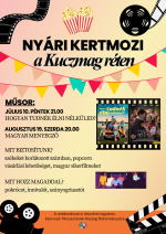 Nyári kertmozi a Kuczmag réten