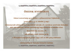 Őseink nyomában - német nemzetiségi gyerektábor