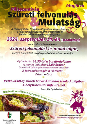 Szüreti felvonulás és mulatság