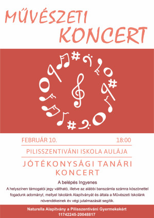 Jótékonysági művészeti koncert