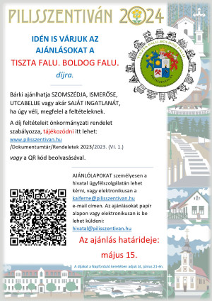 Tiszta falu. Boldog falu. 